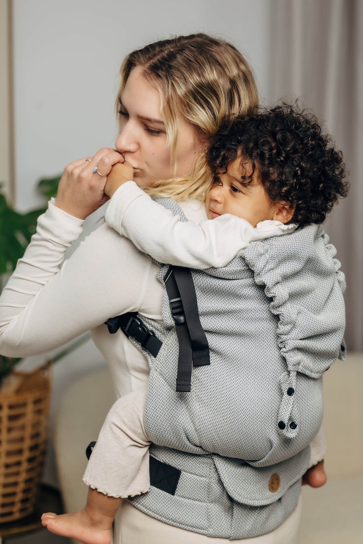 LennyLamb LennyPreschool (up to 30kg) - Little Herringbone Grey