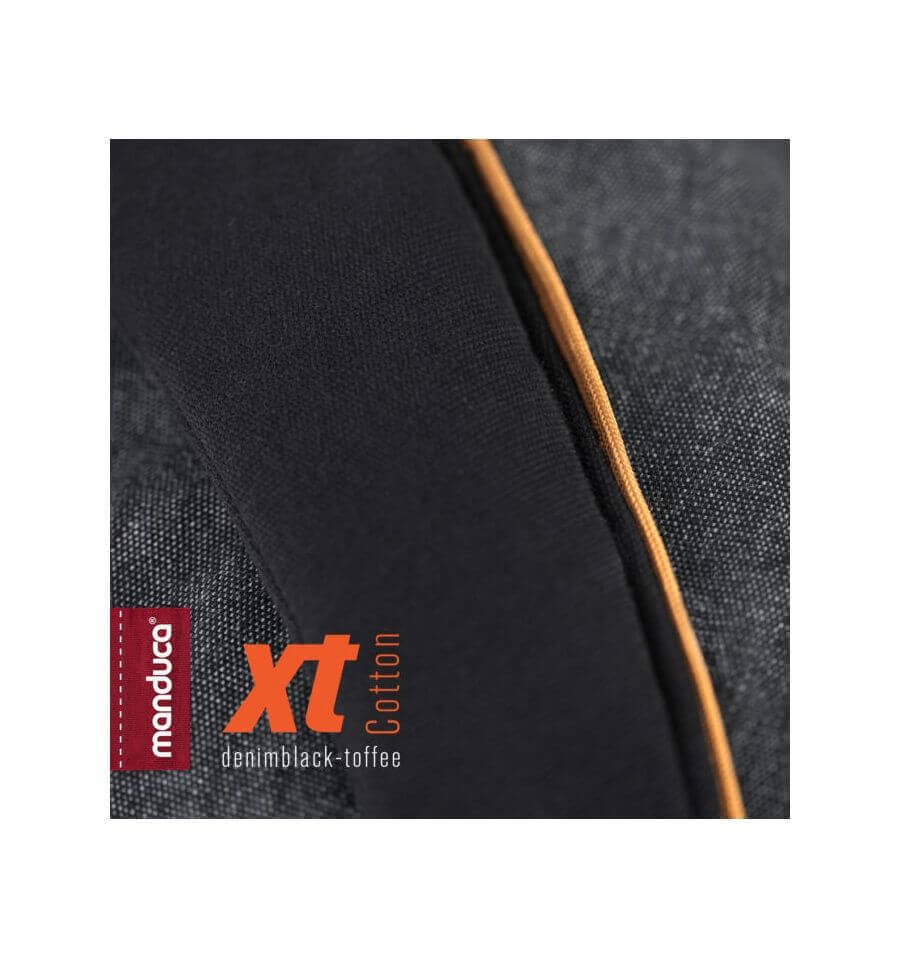 Shop Manduca Manduca XT - Denim Black Toffee at Babymaxi