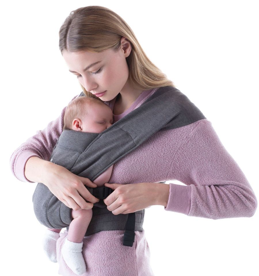 Ergobaby Embrace Heather Grey babycarrier