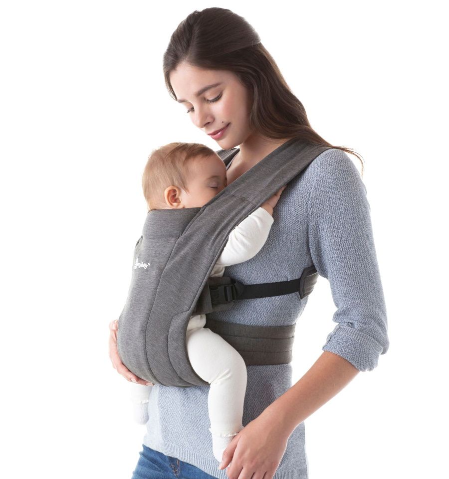 Ergobaby Embrace Heather Grey babycarrier