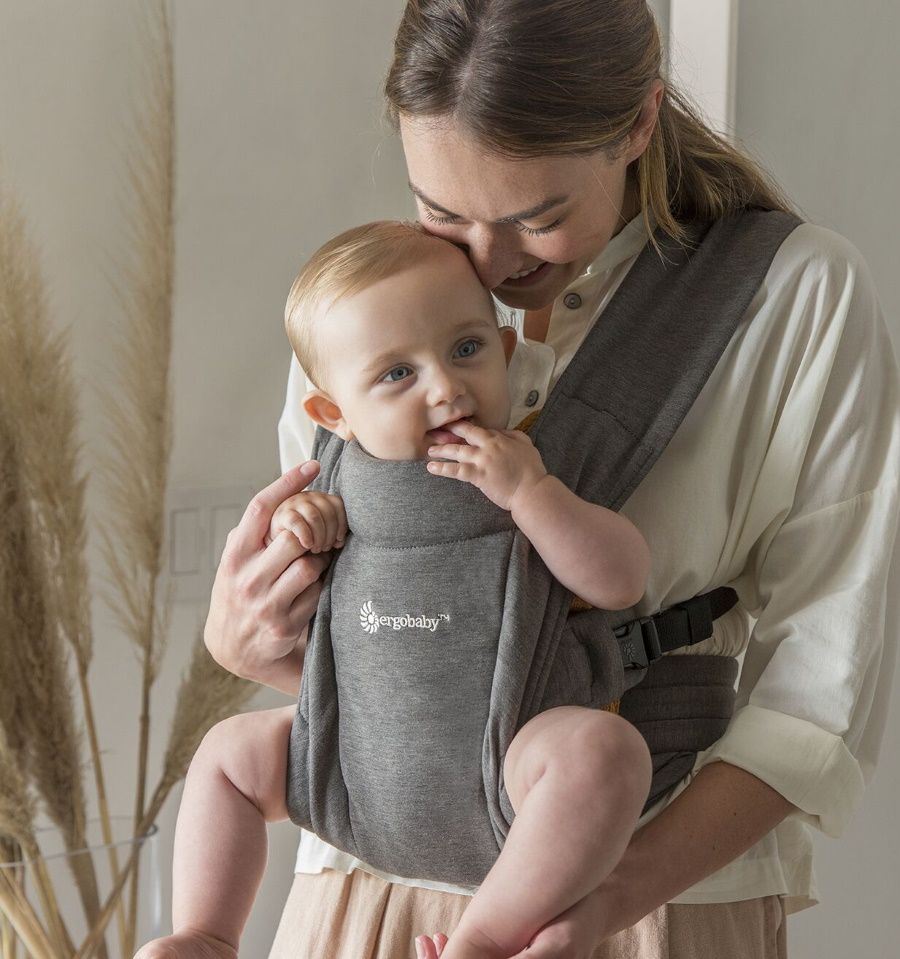 Ergobaby Embrace Heather Grey babycarrier