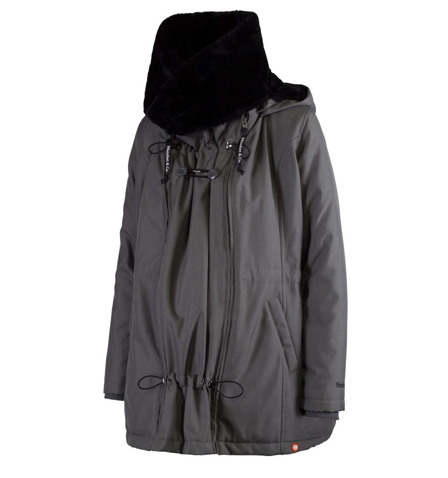 Shop Wombat & Co Wombat & Co Wallaby 2.0 Jacket - Grey & Black at Babymaxi