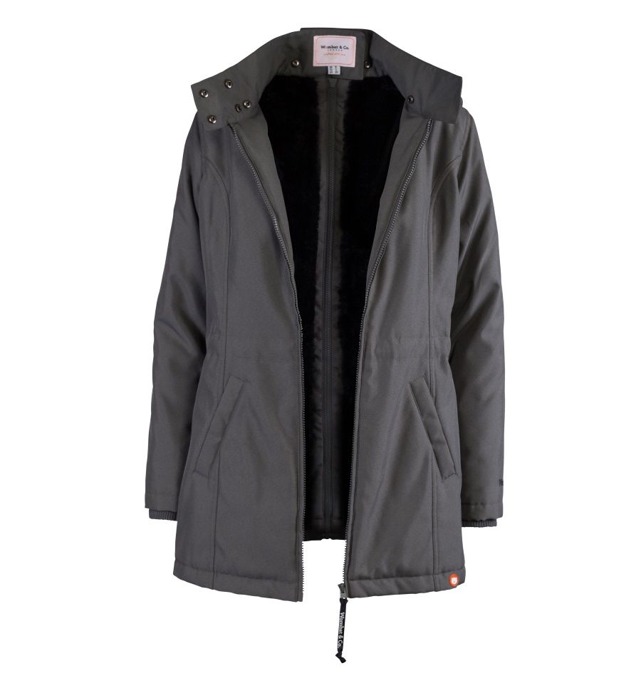 Shop Wombat & Co Wombat & Co Wallaby 2.0 Jacket - Grey & Black at Babymaxi