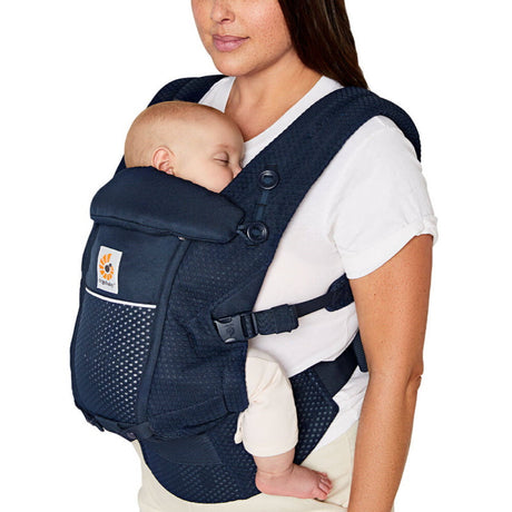 Shop Ergobaby Ergobaby Adapt - SoftFlex Mesh: Midnight Blue at Babymaxi