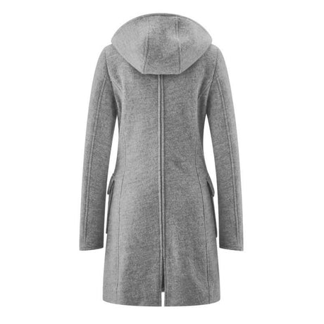 Shop Mamalila Mamalila Hooded Babywearing Coat Vienna - Light Grey at Babymaxi