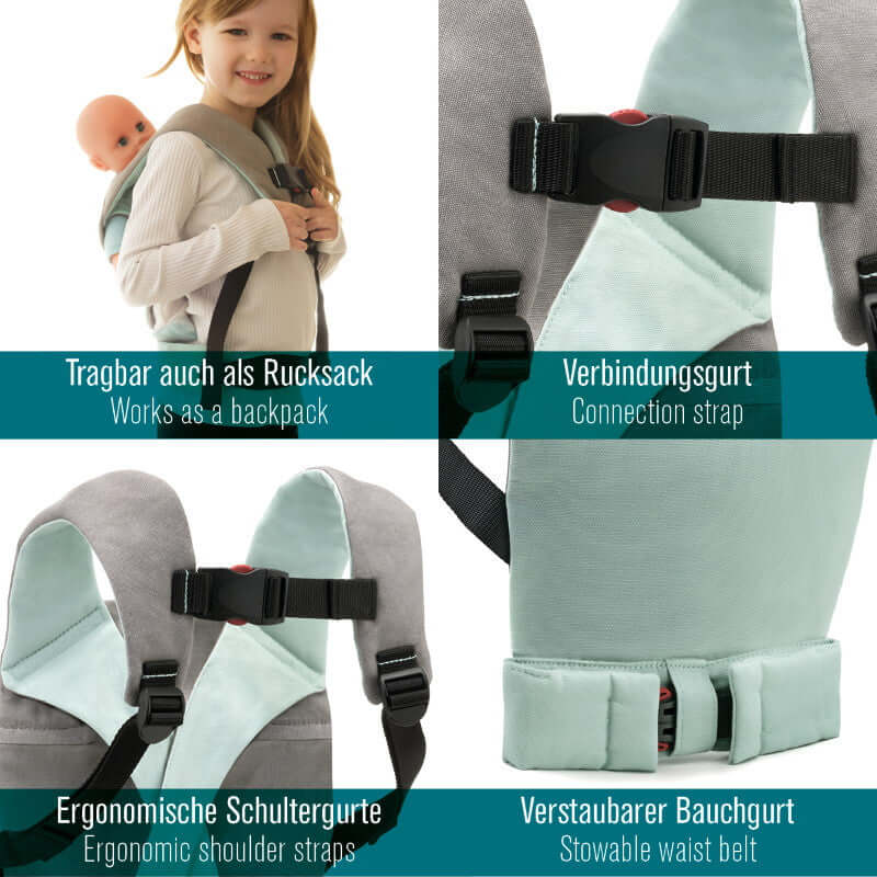 Shop Manduca Manduca Doll Carrier - Zebra at Babymaxi