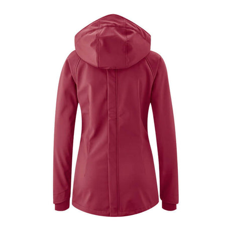 Shop Mamalila Mamalila Softshell Babywearing Jacket Allrounder - Berry at Babymaxi