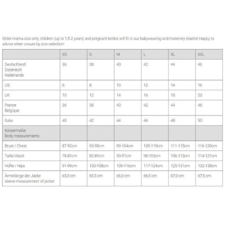 Shop Mamalila Berlin All-Season Baby Carrier Jacket – Navy at Babymaxi