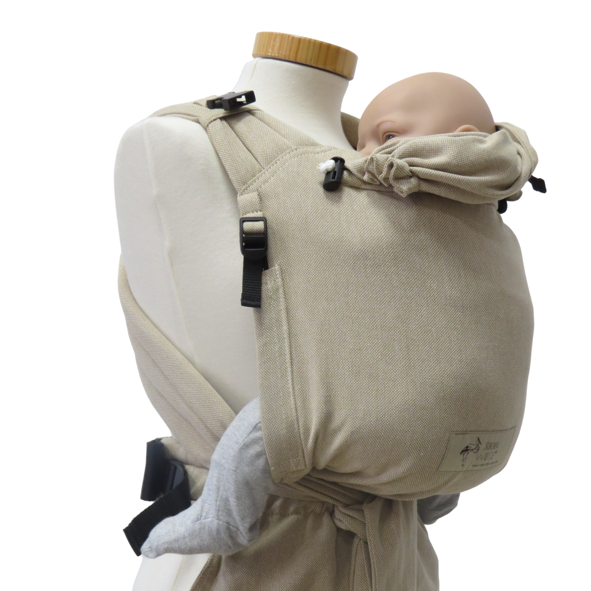 Storchenwiege Talemo Half-Buckle Porte-bébé - Naturel