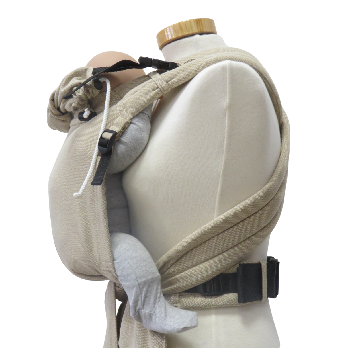 Storchenwiege Talemo Half-Buckle Porte-bébé - Naturel