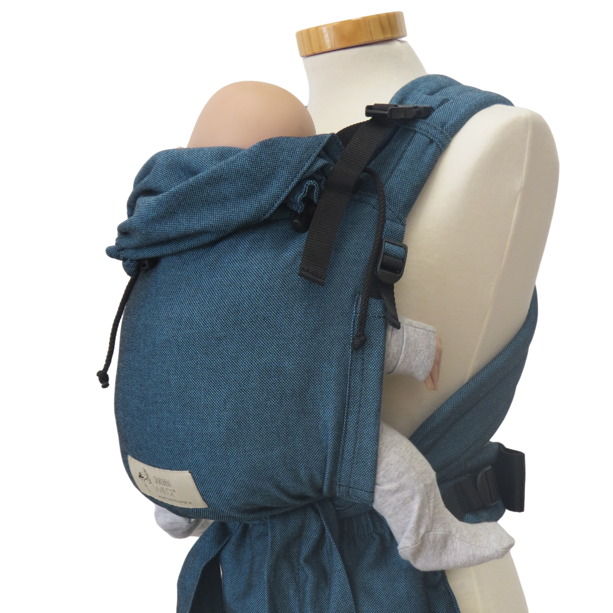 Porte-bébé Storchenwiege - Turquoise