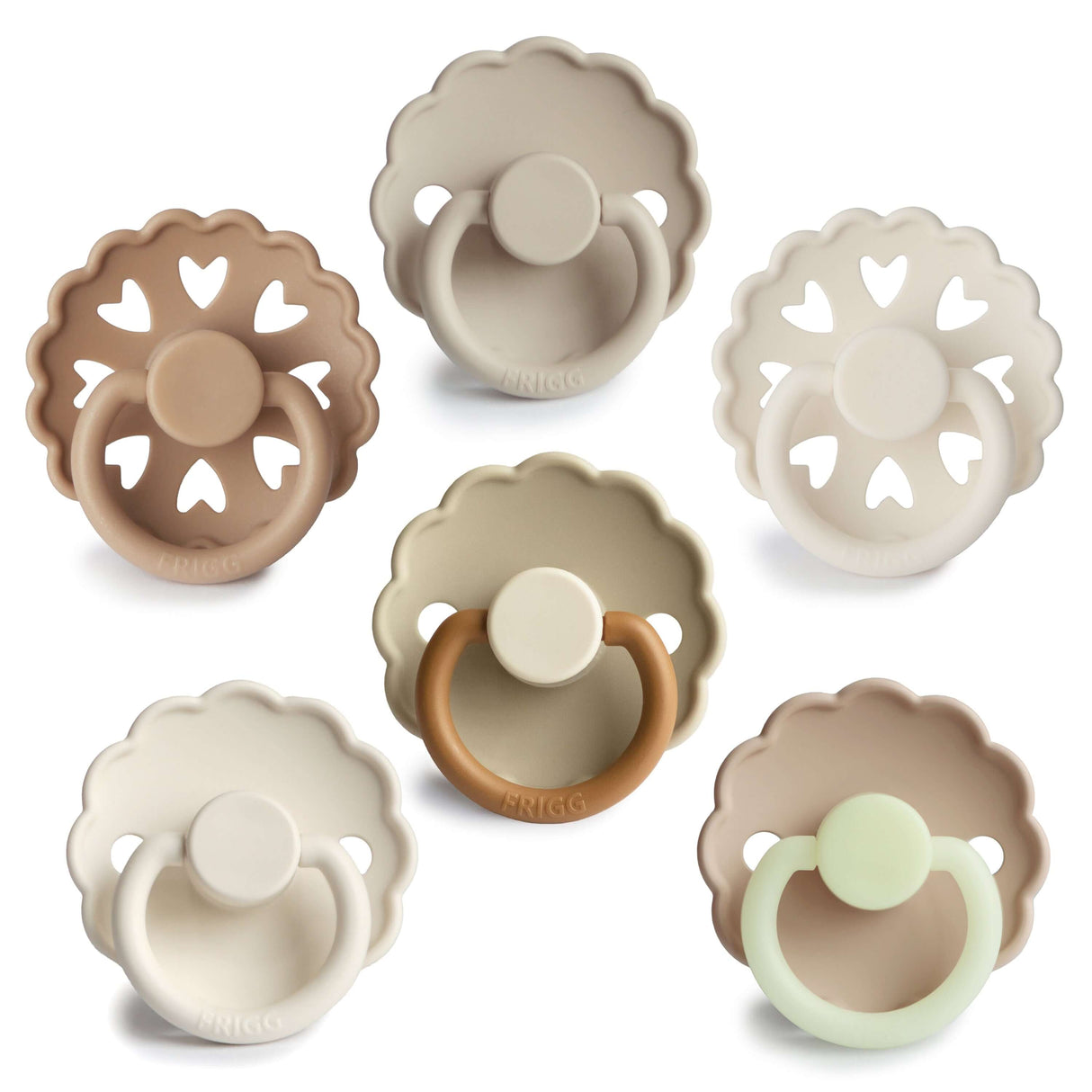 6-Pack Silicone Pacifier Box – Safe, Non-Toxic & Sustainable in various colors | Babymaxi