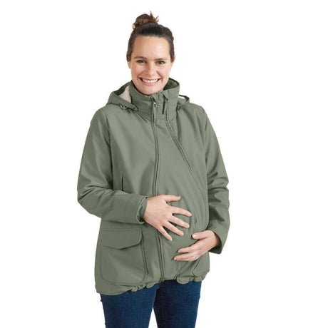 Shop Mamalila Mamalila Allweather Cosy Allrounder Softshell - Agave at Babymaxi