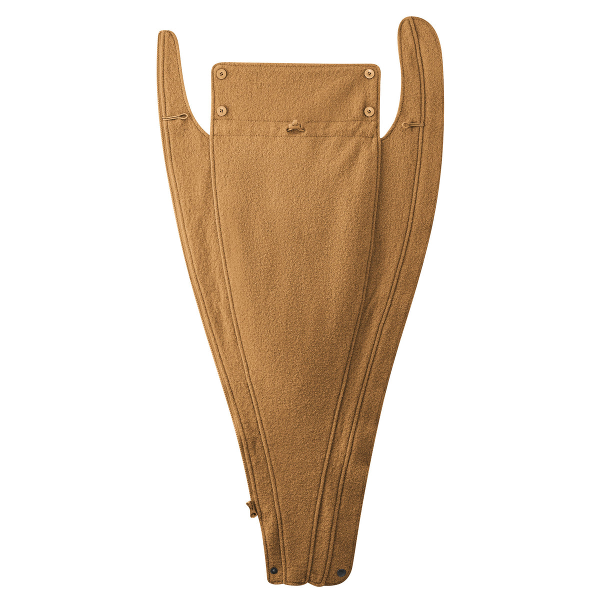 Mamalila Eco Wool Manteau de Portage Oslo - Camel