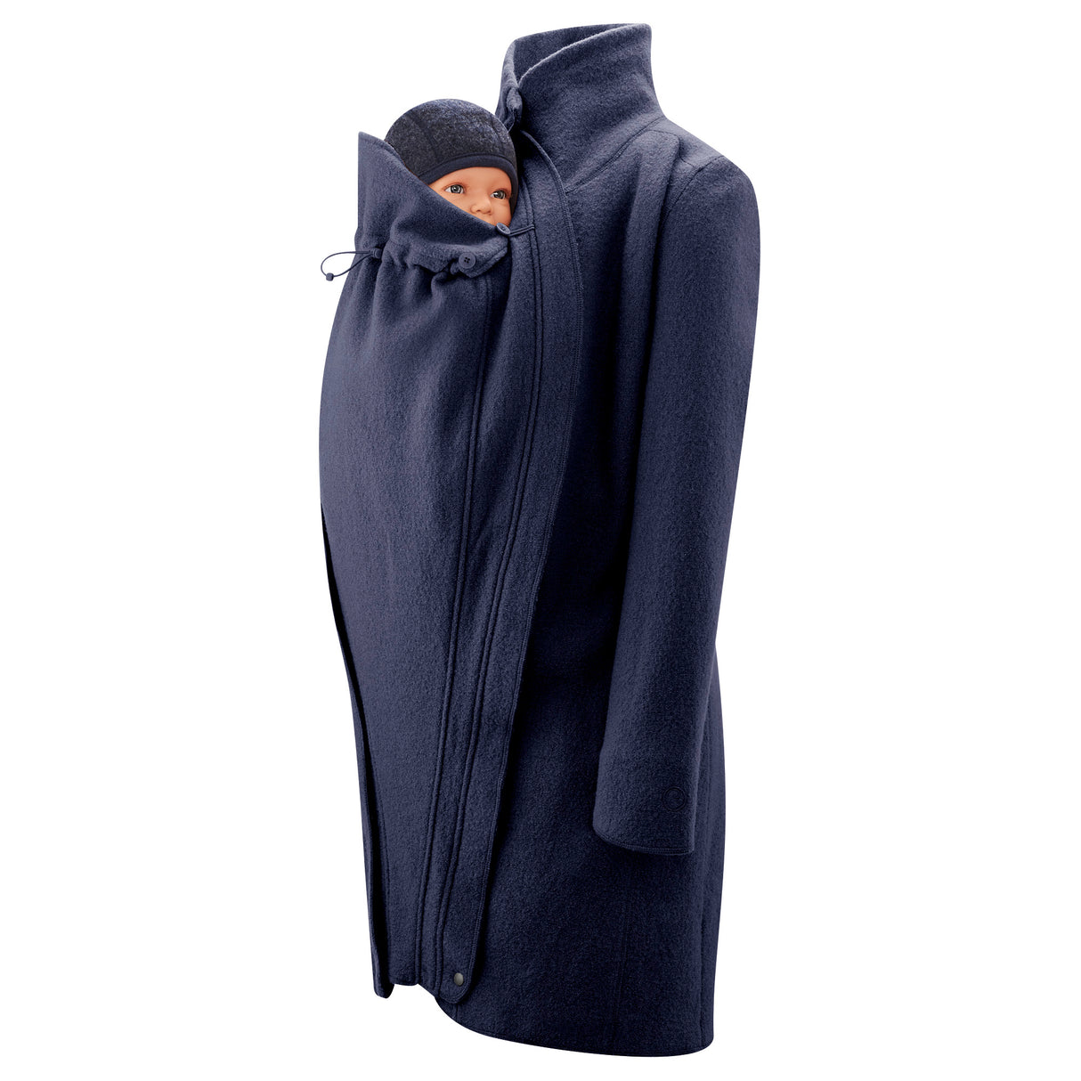 Mamalila Eco Wool Manteau de Portage Oslo - Navy