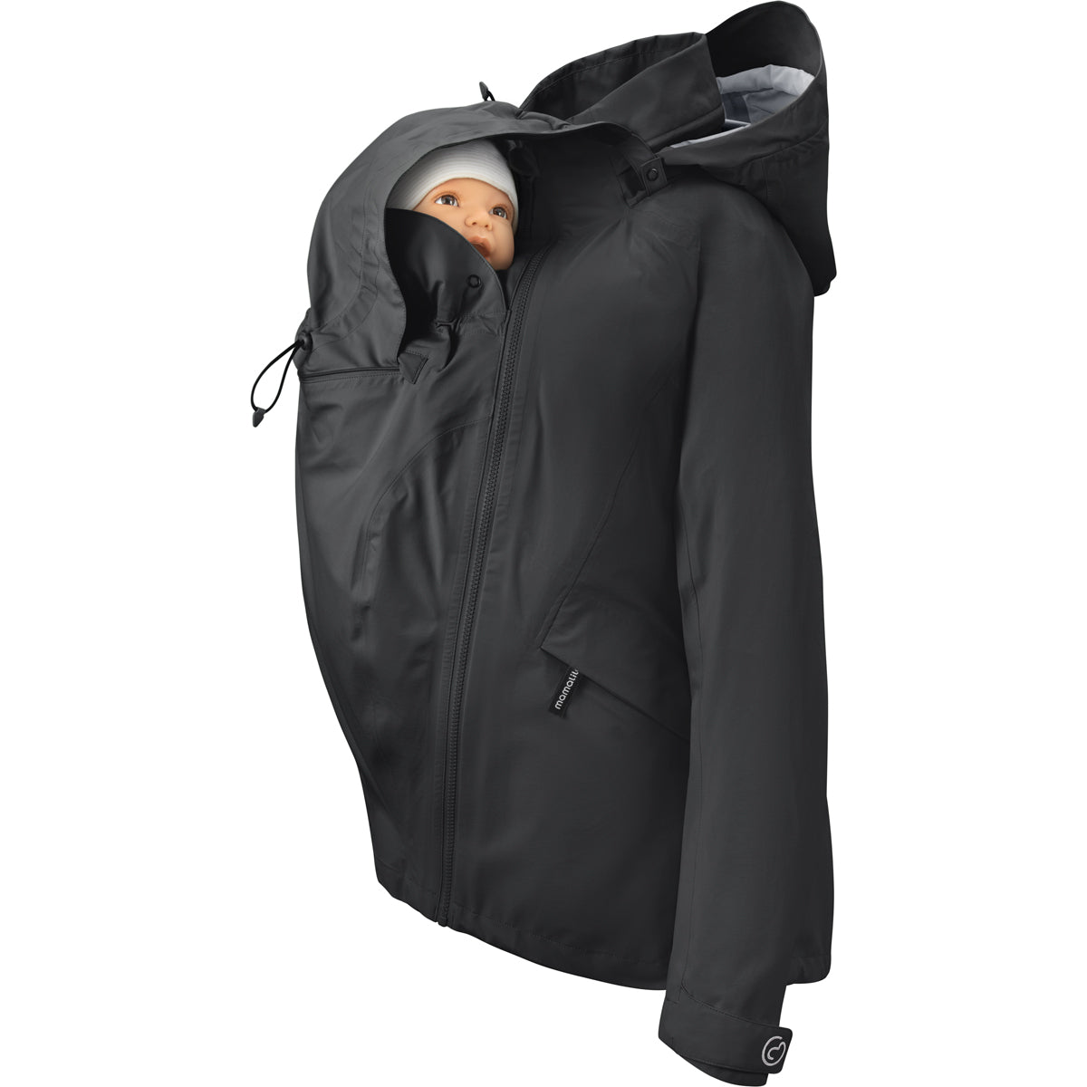 Veste Porte-bébé d'extérieur Mamalila Explorer - Black