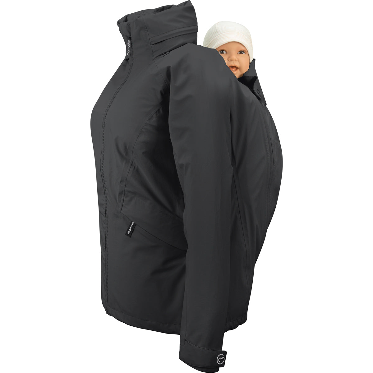 Veste Porte-bébé d'extérieur Mamalila Explorer - Black