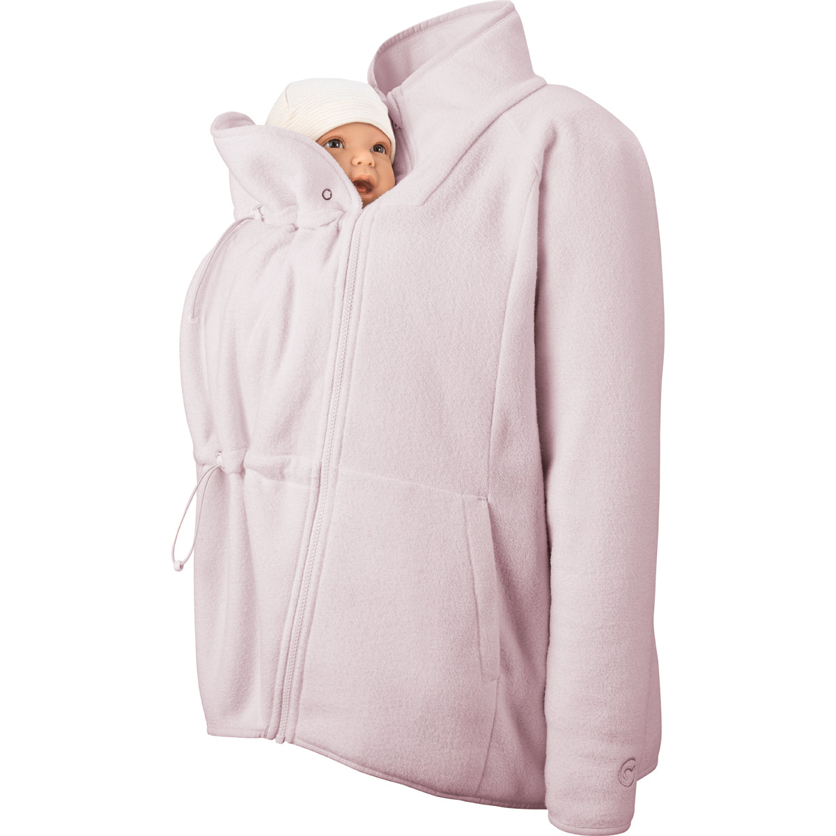 Veste polaire Porte-bébé Mamalila Basel – Lilas doux