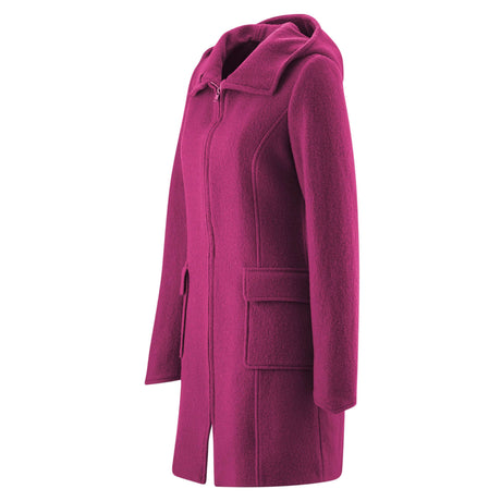 Shop Mamalila Mamalila Hooded Babywearing Coat Vienna - Berry at Babymaxi