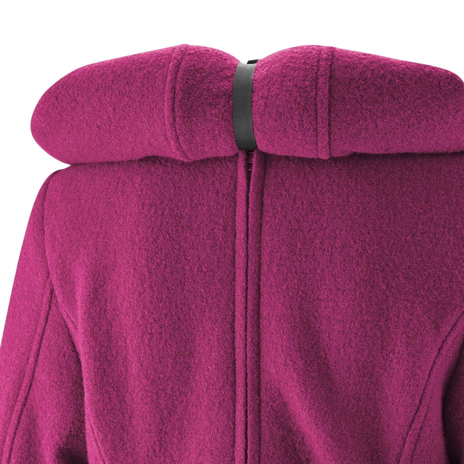 Shop Mamalila Mamalila Hooded Babywearing Coat Vienna - Berry at Babymaxi
