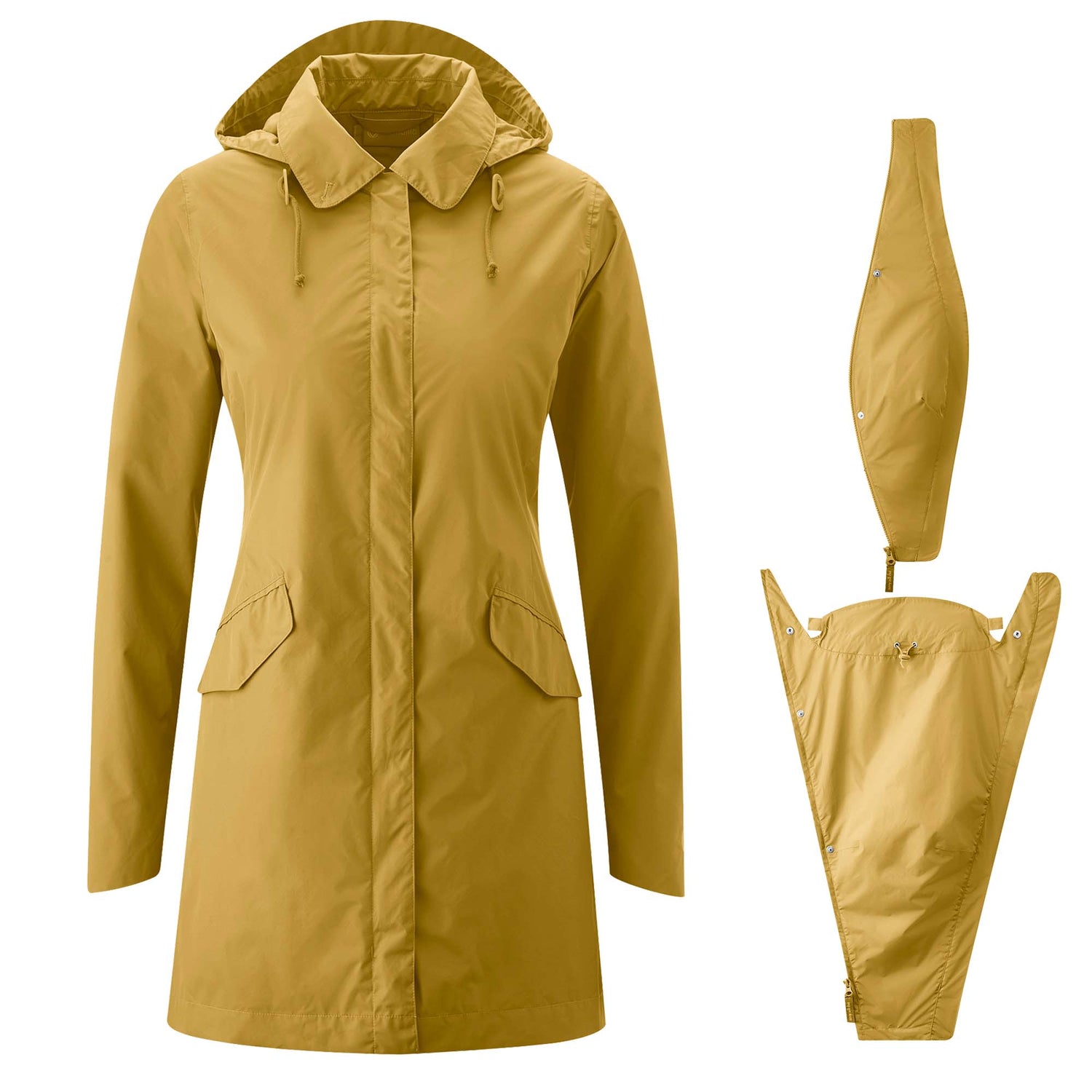 Mamalila Dublin Manteau de Portage – Mustard