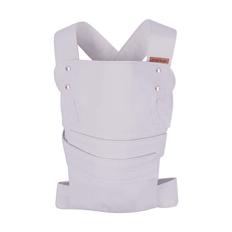 Marsupi Breeze - Lilac Baby Carrier with ergonomic Velcro system for infants, suitable from 3.5 kg up to 15 kg | Babymaxi