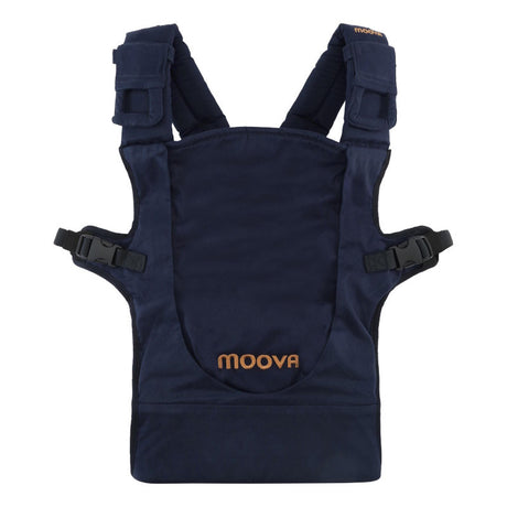 Shop Moova Moova bæresele, 100% Cotton - Blueberry Blue at Babymaxi
