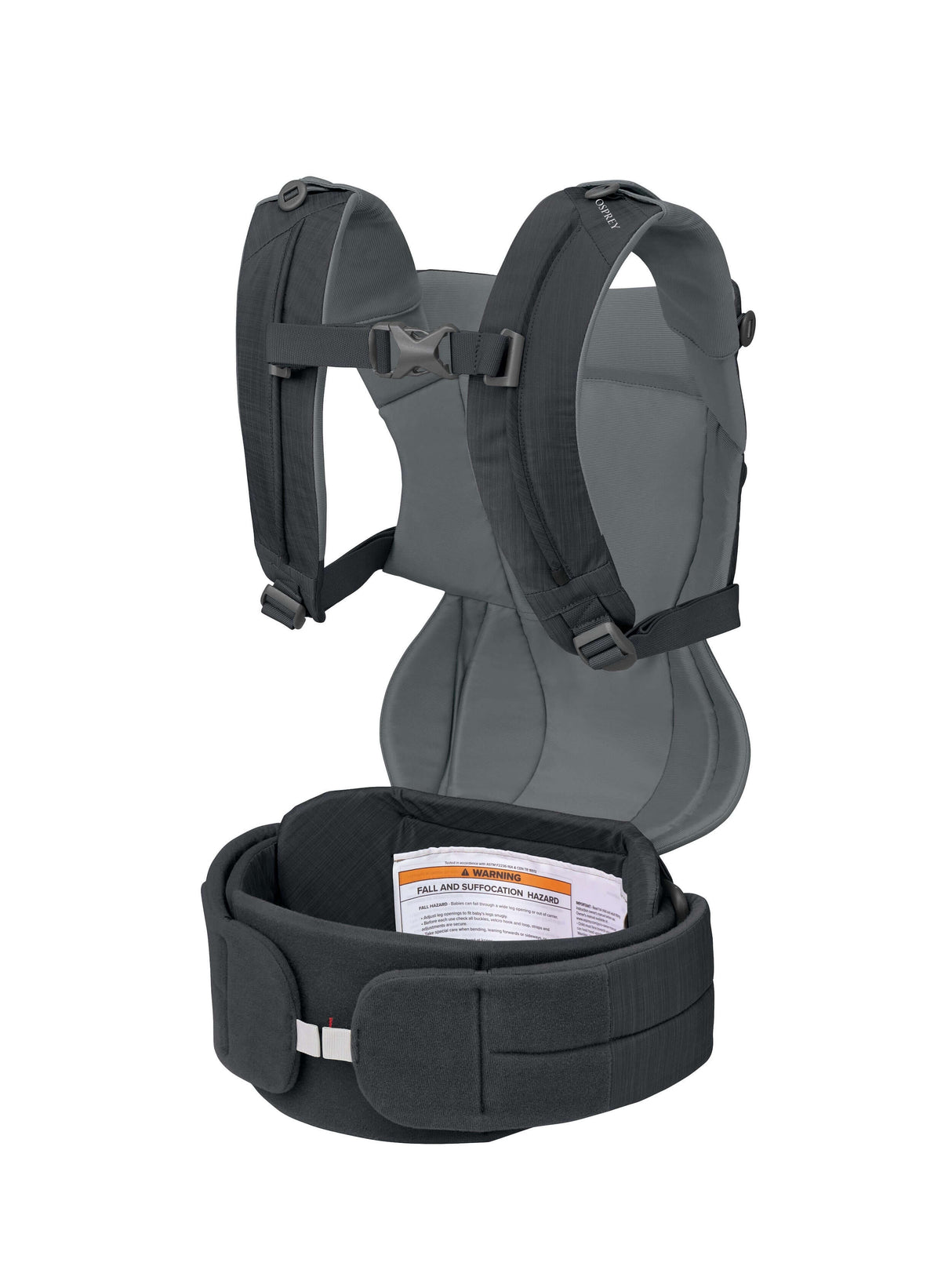 Osprey Poco Soft Child Carrier LT - Black, lightweight ergonomic baby carrier for infants and toddlers | Babymaxi