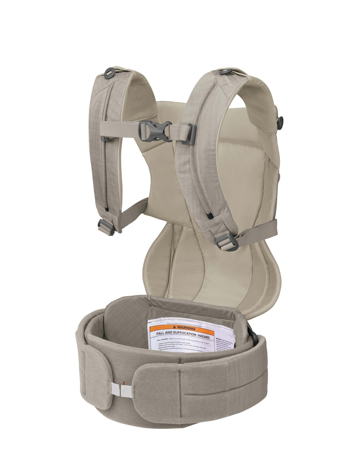 Shop Osprey Poco Soft Child Carrier LT - Tan Concrete at Babymaxi