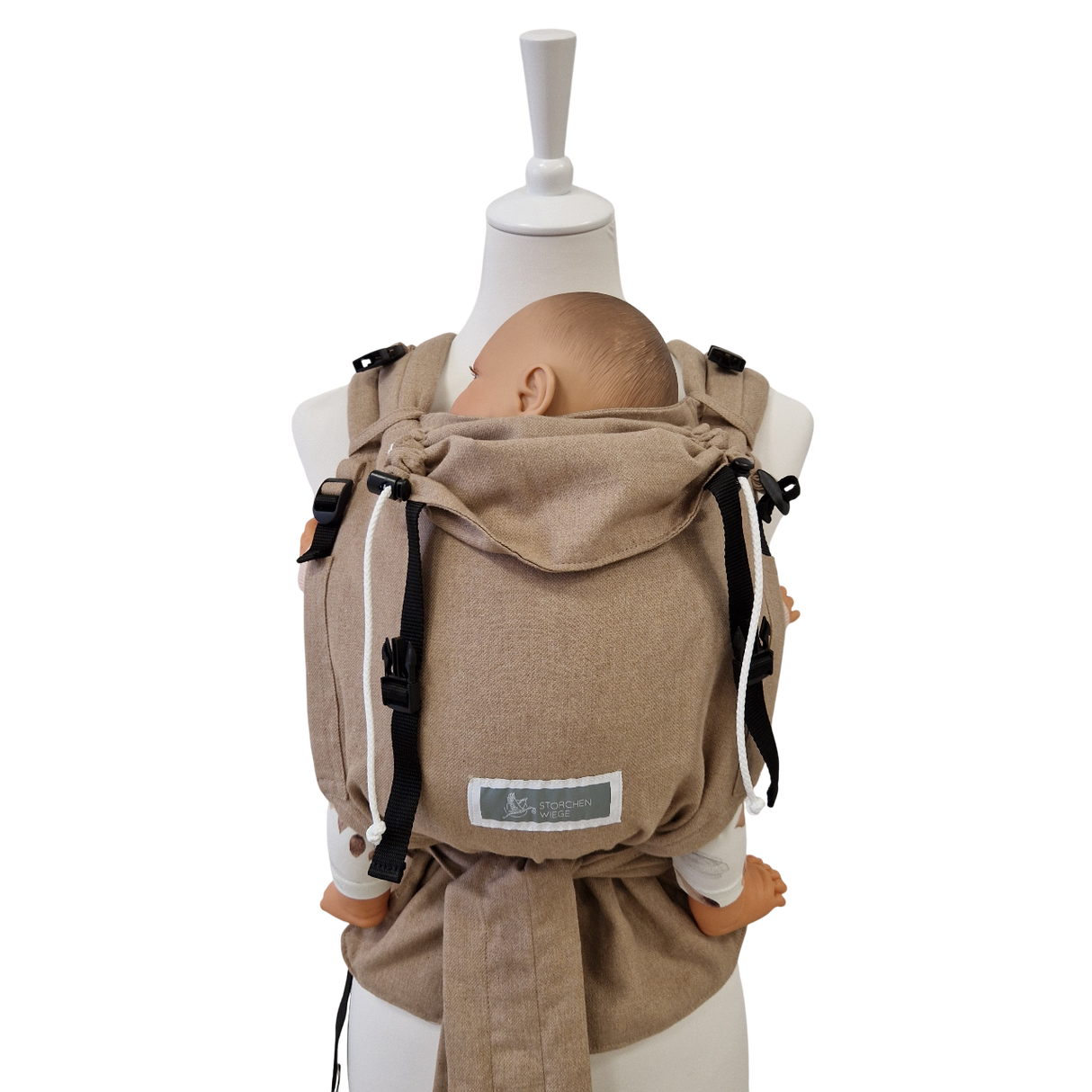 Storchenwiege Talemo Porte-bébé demi-boucle - Sand