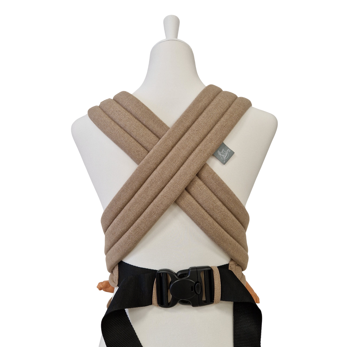 Storchenwiege Talemo Porte-bébé demi-boucle - Sand