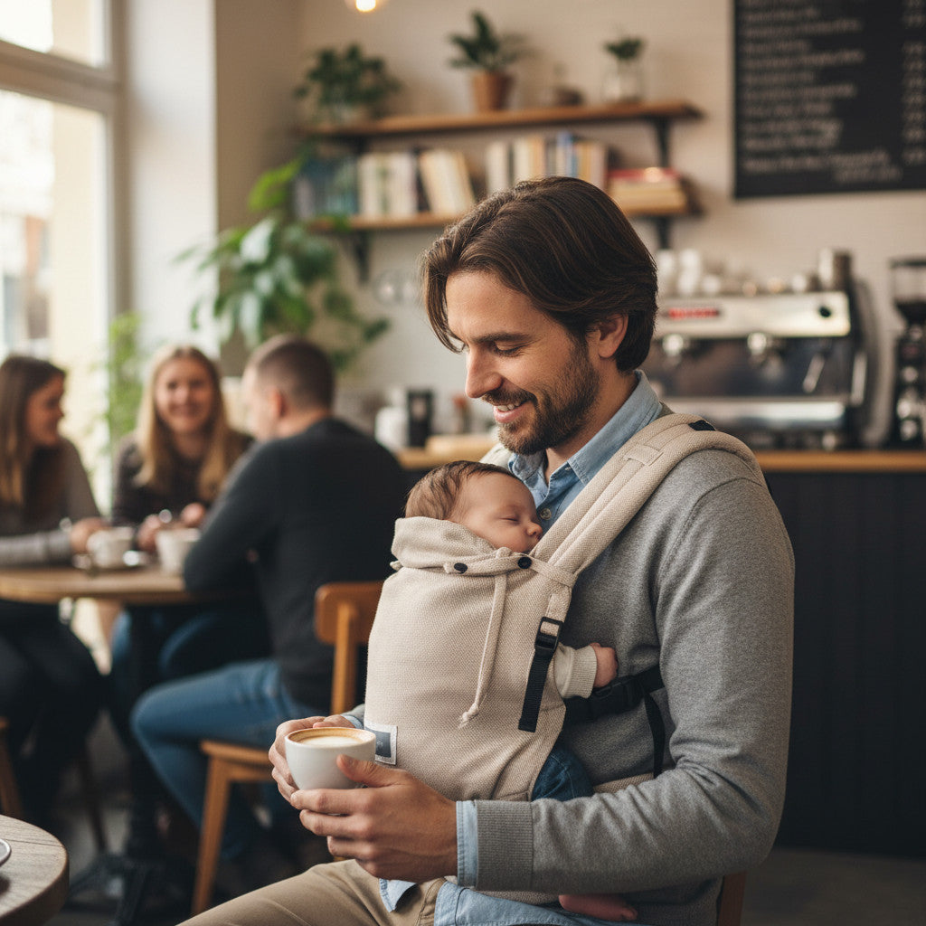 Storchenwiege Valeno Baby Carrier - Moonstone
