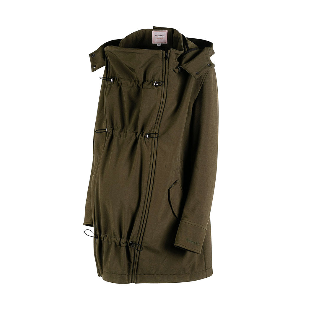 Wombat & Co. London Shell Manteau de Portage - Camo Green