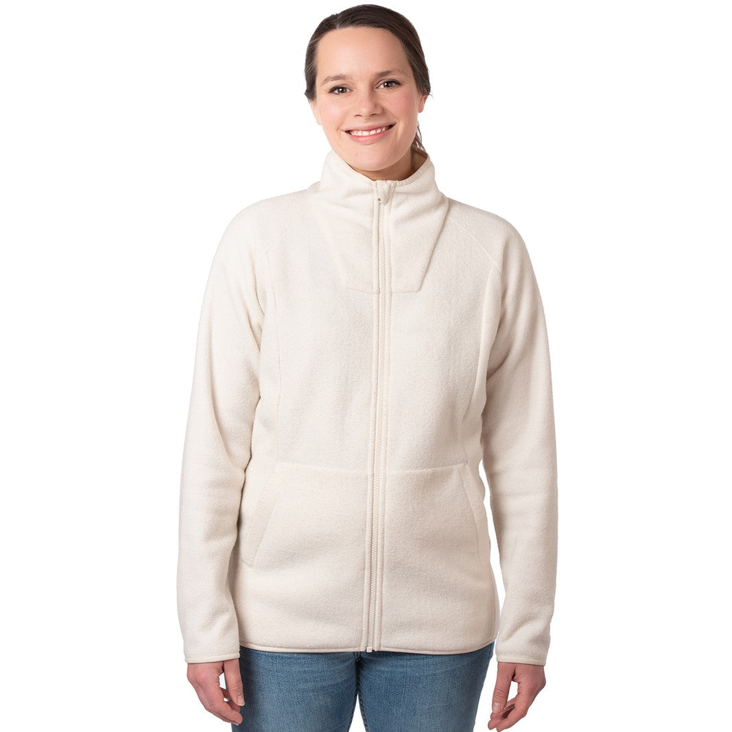Veste polaire Porte-bébé Mamalila Basel – Blanc cassé