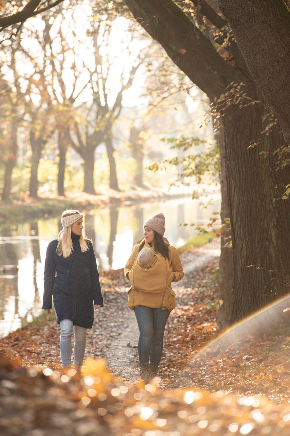 Mamalila Eco Wool Manteau de Portage Oslo - Camel