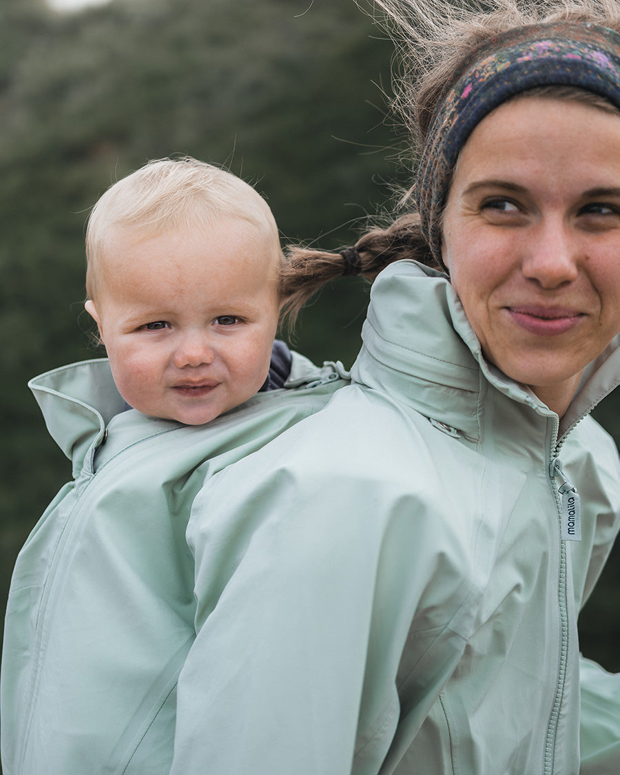 Veste Porte-bébé Mamalila Explorer Outdoor - Menthe