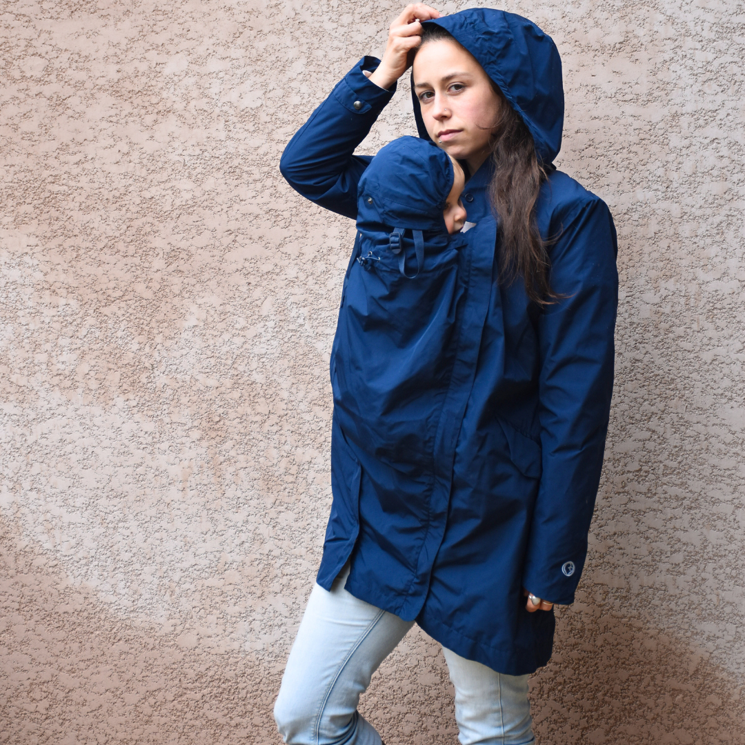 Mamalila Dublin Manteau de Portage – Navy