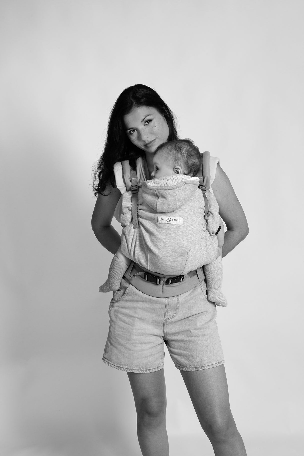 Love Radius HoodieCarrier 2 - Gris Athlétique