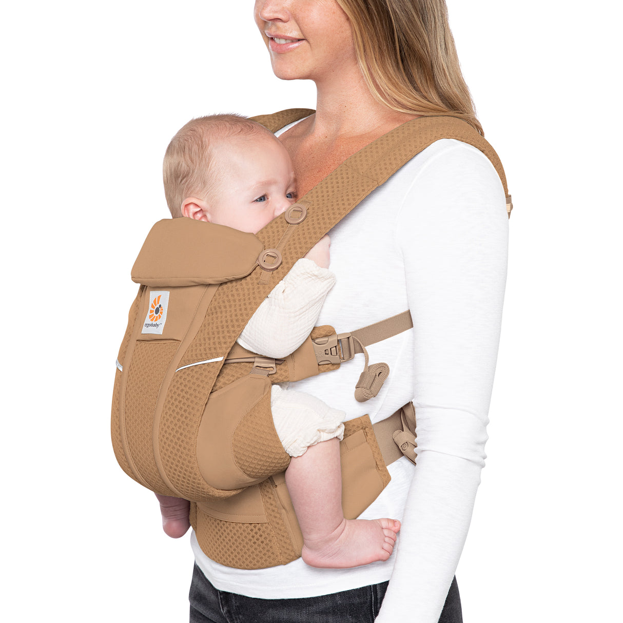 Shop Ergobaby Ergobaby Omni Breeze - Camel Brown at Babymaxi