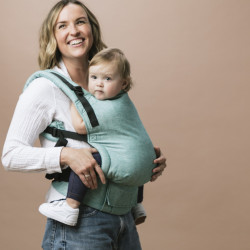 Tula Linen Free to Grow Reef babycarrier