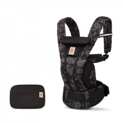 Ergobaby Omni Breeze Onyx Blooms - baby carrier