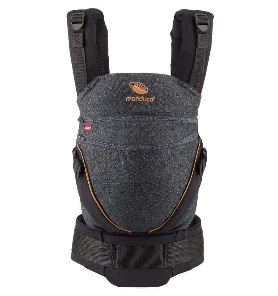 Shop Manduca Manduca XT - Denim Black Toffee at Babymaxi