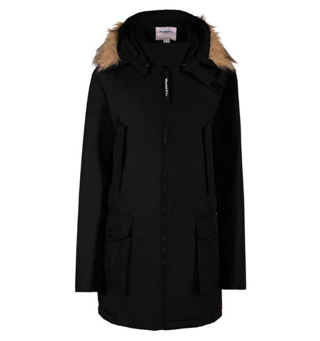 Wombat & Co Bandicoot Black & Black babywearing coat men