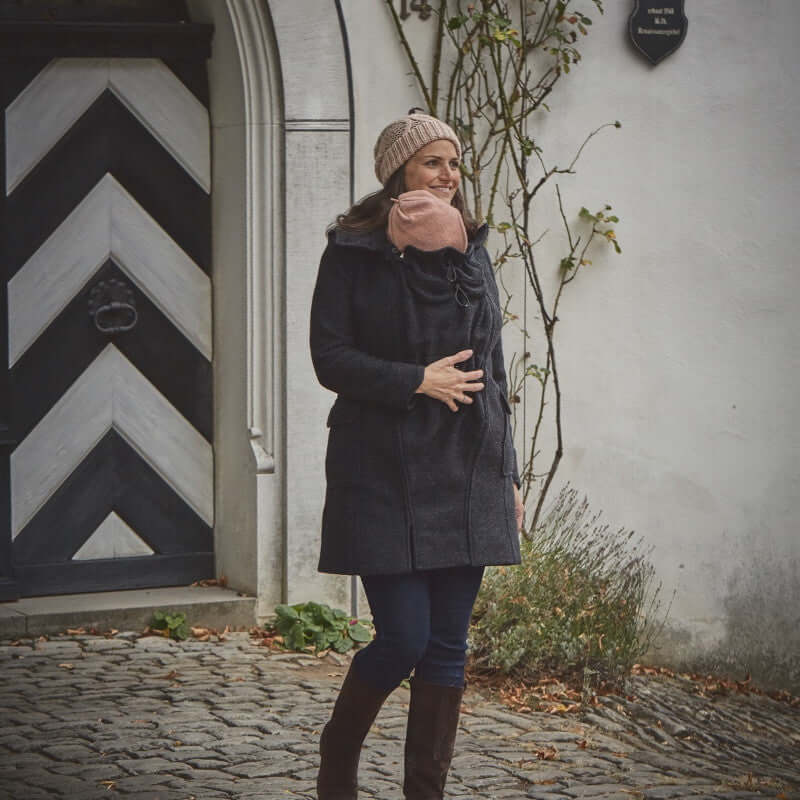 Mamalila Woolen Babywearing Coat - Shop now - Babymaxi.com