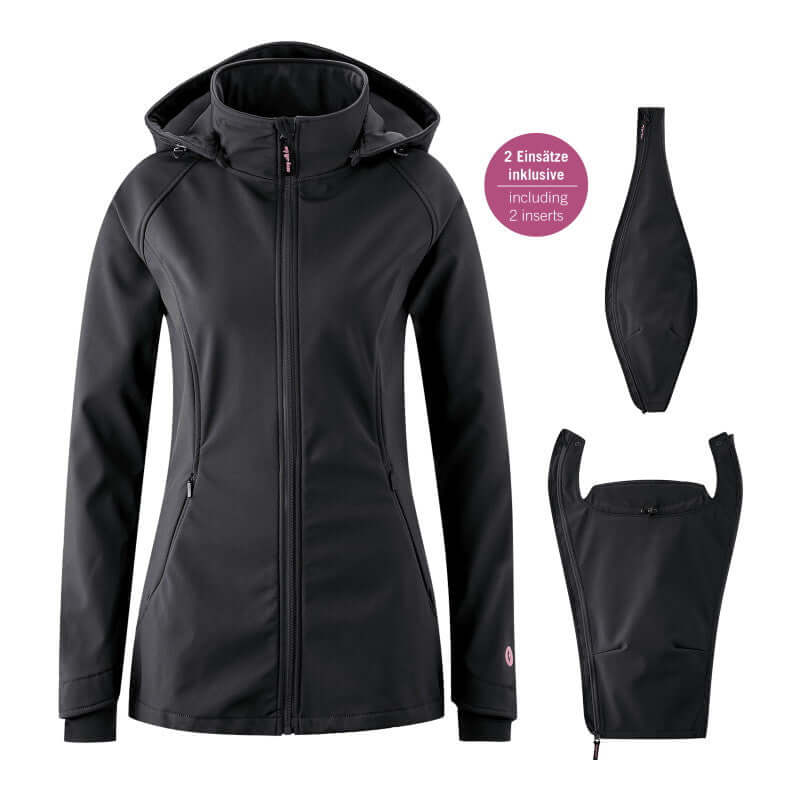 ロペママ Mamalila maternity and babywearing coat | Softshell