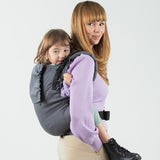 Shop Isara Isara Preschooler Full Buckle - Graphite Linen at Babymaxi