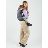 Shop Isara Isara Preschooler Full Buckle - Graphite Linen at Babymaxi