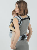 Isara The One, Portabebés ergonómico - Pearl Grey