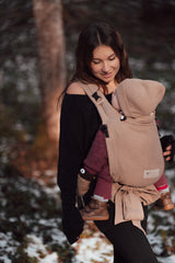 Storchenwiege Talemo Porte-bébé demi-boucle - Sand