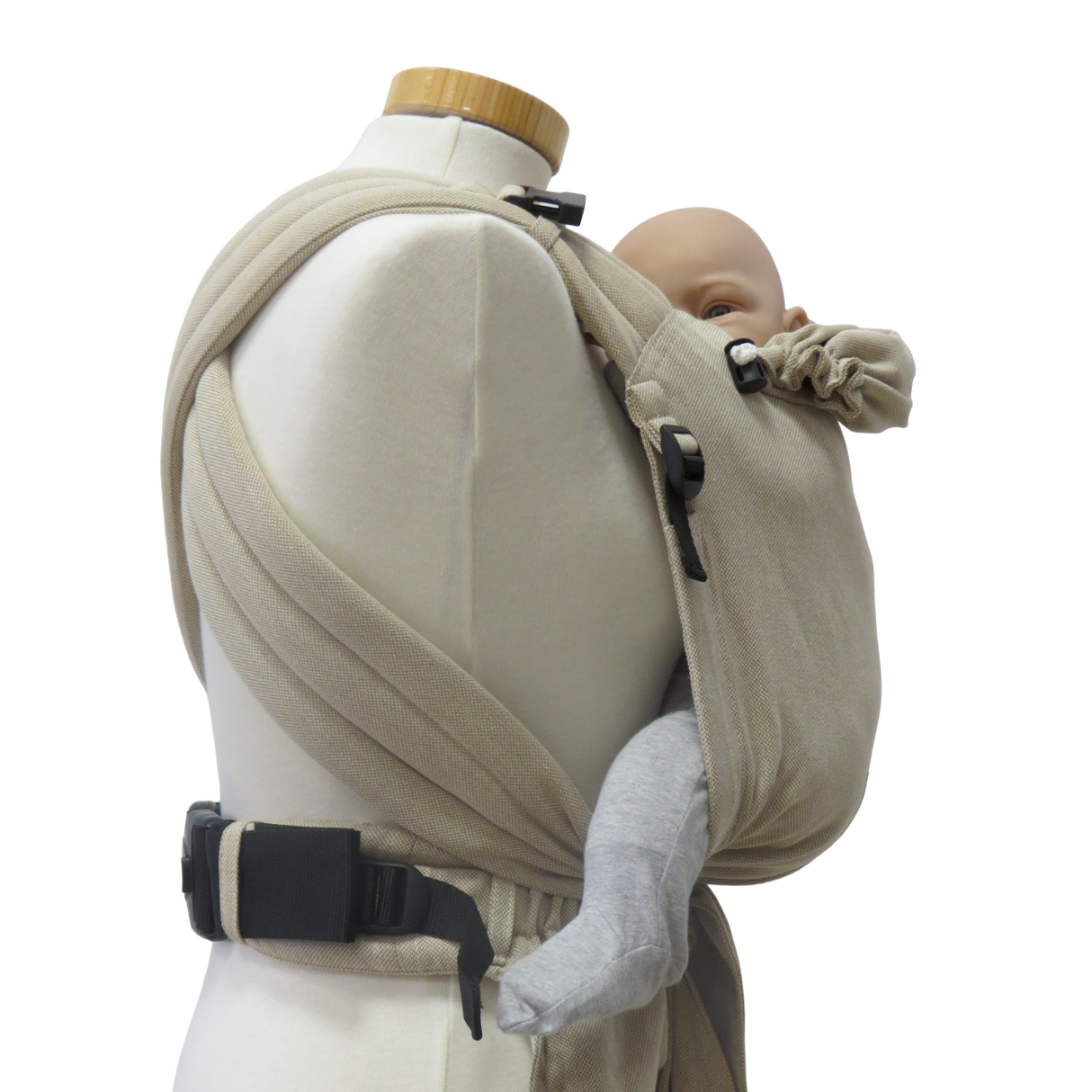 Storchenwiege Talemo Half-Buckle Porte-bébé - Naturel